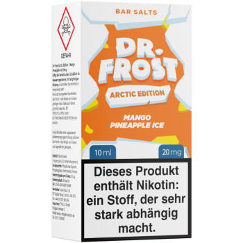 Dr. Frost Mango Pineapple Ice – Arctic Edition NicSalt Liquid 10ml / 20mg