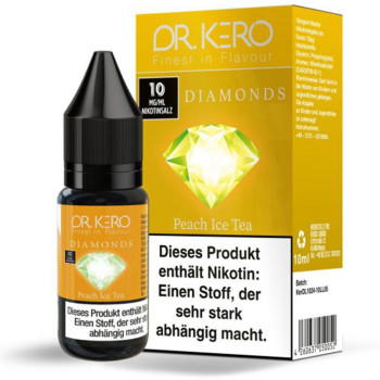 Dr. Kero Diamonds V2 Peach Ice Tea NicSalt Liquid