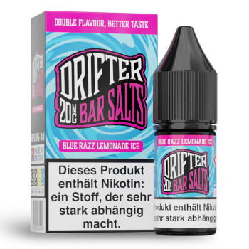 Drifter Bar Salts Blue Razz Lemonade Ice NicSalt Liquid 10ml / 20mg