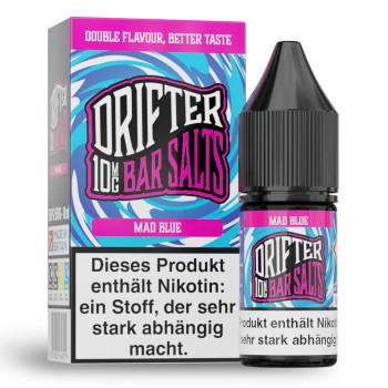 Drifter Bar Salts Mad Blue NicSalt Liquid 10ml / 10mg