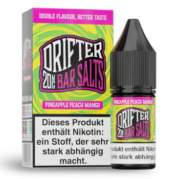 Drifter Bar Salts Pineapple Peach Mango NicSalt Liquid 10ml / 20mg