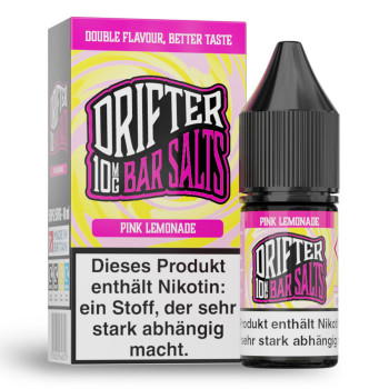 Drifter Bar Salts Pink Lemonade NicSalt Liquid 10ml / 10mg