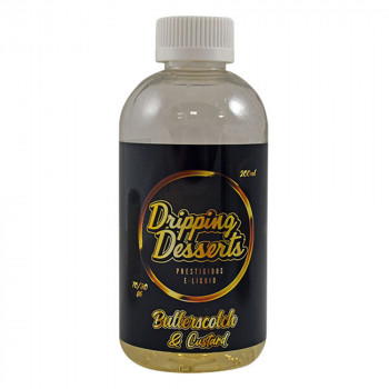 Butterscotch & Custard 200ml Shortfill Liquid by Dripping Desserts Butterscotch & Custard 200ml Shortfill Liquid by Dripping Desserts