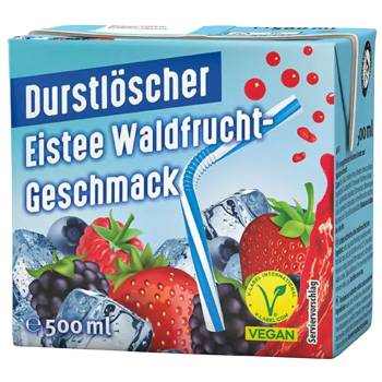 Durstlöscher Eistee Waldfrucht