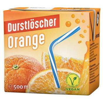 Durstlöscher Orange 500ml Erfrischungsgetränk