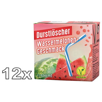 Durstlöscher Wassermelone Erfrischungsgetränk 12x500ml