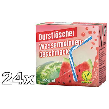 Durstlöscher Wassermelone Erfrischungsgetränk 24x500ml