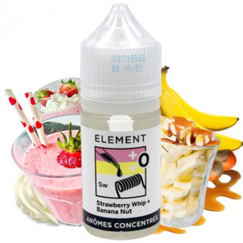 Strawberry Whip + Banana Nut 30ml Aroma Element Vape
