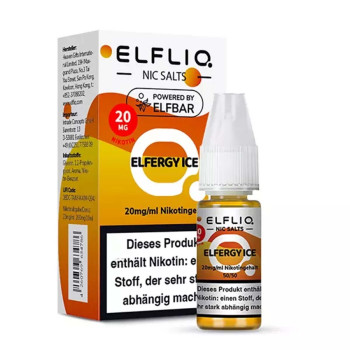 ELFLIQ – Elfergy Ice NicSalt Liquid by Elf Bar