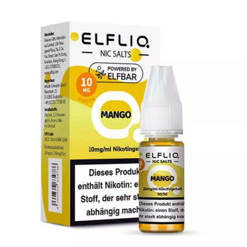 ELFLIQ – Mango NicSalt Liquid by Elf Bar 10ml / 10mg