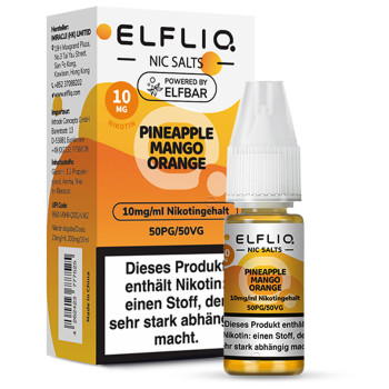 ELFLIQ – Pineapple Mango Orange NicSalt Liquid