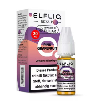 ELFLIQ – Pink Grapefruit NicSalt Liquid by Elf Bar