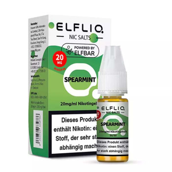 ELFLIQ – Spearmint NicSalt Liquid by Elf Bar