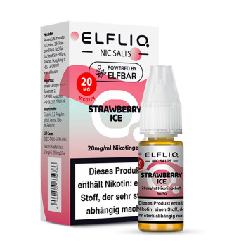 ELFLIQ – Strawberry Ice NicSalt Liquid by Elf Bar