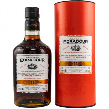 Edradour 1999/2021 - 22 y.o. Sherry Finish Single Malt Scotch Whisky 55.8% Vol. 700ml
