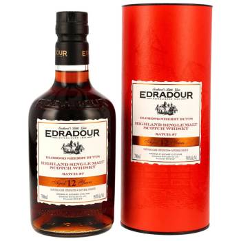 Edradour 12 Jahre 2013/2025 Oloroso Sherry Butts Batch No. 7 Single Malt Scotch Whisky 59% Vol. 700ml