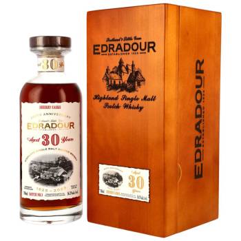 Edradour 30 Jahre 1995/2025 Cask #2101+2109 Batch No. 1 Single Malt Scotch Whisky 56,3% Vol. 700ml