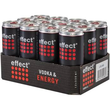 Effect Vodka Energy Drink 10% Vol. 12x 330ml Effect Vodka Energy Drink 10% Vol. 12x 330ml