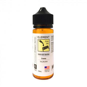 Crema Crm Dripper Serie (100ml) Shortfill by Element E-Liquid