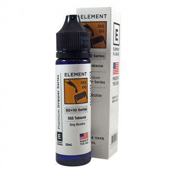 555 Tobacco 50ml Shortfill Liquid by Element