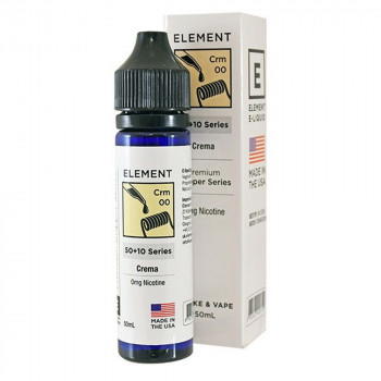 Crema 50ml Shortfill Liquid by Element