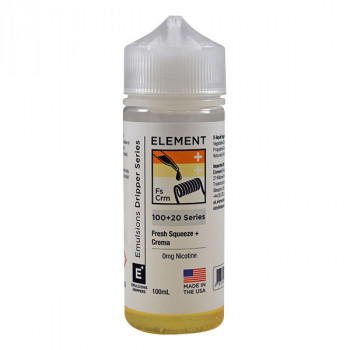 Fresh Squeeze + Crema Dripper Serie (100ml) Shortfill by Element E-Liquid