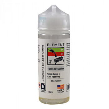 Green Apple + Kiwi Redberry Dripper Serie (100ml) Shortfill by Element E-Liquid