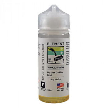 Key Lime Cookie + Frost Dripper Serie (100ml) Shortfill by Element E-Liquid