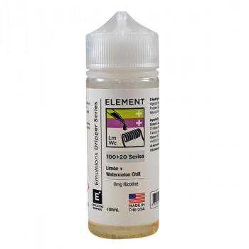 Limon + Watermelon Chill Dripper Serie (100ml) Shortfill by Element E-Liquid