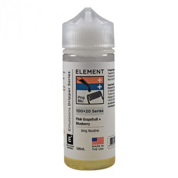 Pink Grapefruit + Blueberry Dripper Serie (100ml) Shortfill by Element E-Liquid