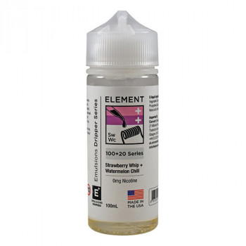 Strawberry Whip + Watermelon Chill Dripper Serie (100ml) Shortfill by Element E-Liquid