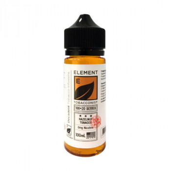 Hazelnut 100ml Shortfill Liquid by Element Tobacconist