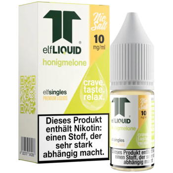 Elf-Liquid Single Honigmelone NicSalt Liquid 10ml / 10mg