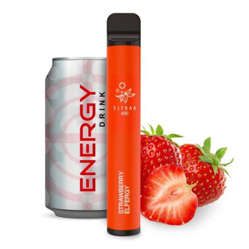 ElfBar 600 E-Zigarette 20mg 600 Züge 550mAh NicSalt Strawberry Elfergy