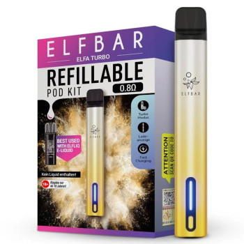 ElfBar ELFA Turbo Pod System Kit Gold