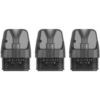 Elf Bar ELFX Dual-Mesh Pod Ersatzpod 3er Pack 0,6Ohm