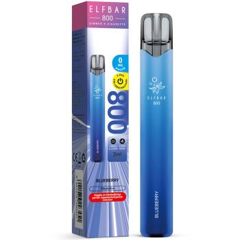 Elfbar 800 Einweg E-Zigarette – Blueberry Nikotinfrei