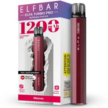 Elfbar ELFA Turbo Pro Pod Kit Rot