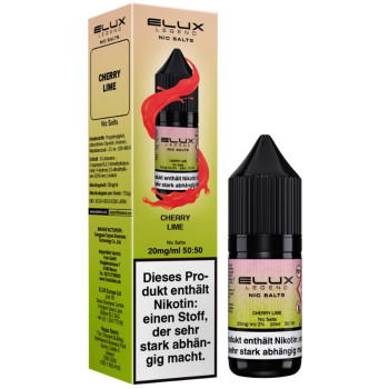 Elux Cherry Lime NicSalt Liquid 10ml / 10mg