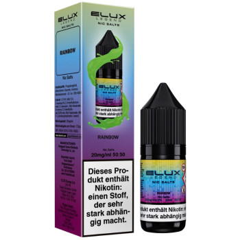 Elux Rainbow NicSalt Liquid 10ml / 10mg