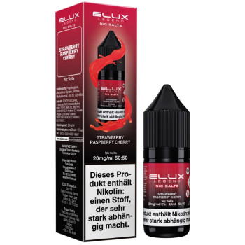 Elux Strawberry Raspberry Cherry NicSalt Liquid 10ml / 10mg