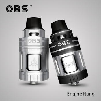 OBS Engine Nano RTA Verdampfer 5.2ml Silber