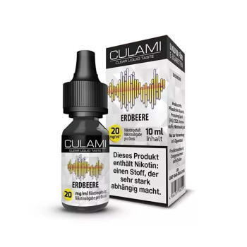 Erdbeere 10ml 20mg NicSalt Liquid by Culami