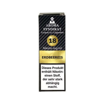 Erdbeereis 10ml 18mg NicSalt Liquid by Aroma Syndikat