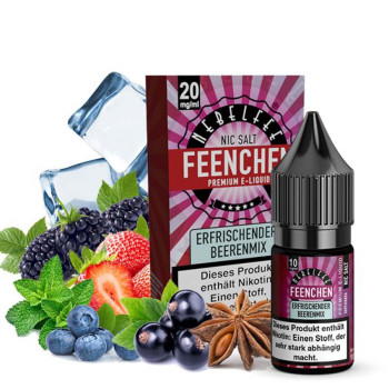 Erfrischender Beerenmix Feenchen NicSalt Liquid by Nebelfee 10ml / 20mg