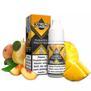 Pinepple Peach Pear NicSalt Liquid by Extreme Flavour