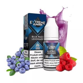 Blue Razz Lemonade NicSalt Liquid by Extreme Flavour