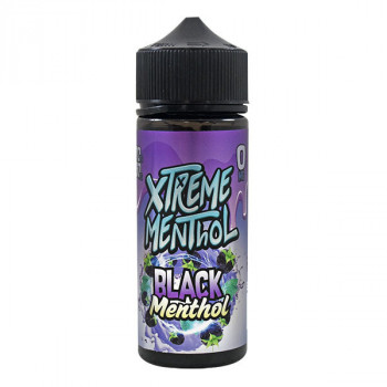 Black Menthol 100ml Shortfill Liquid by Xtreme Juice