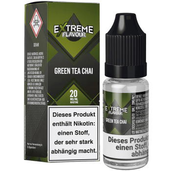 Extreme Flavour Grüner Tee Chai NicSalt Liquid 10ml / 20mg