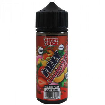 Strawberry Peach 100ml Shortfill Liquid by Fizzy Juice
